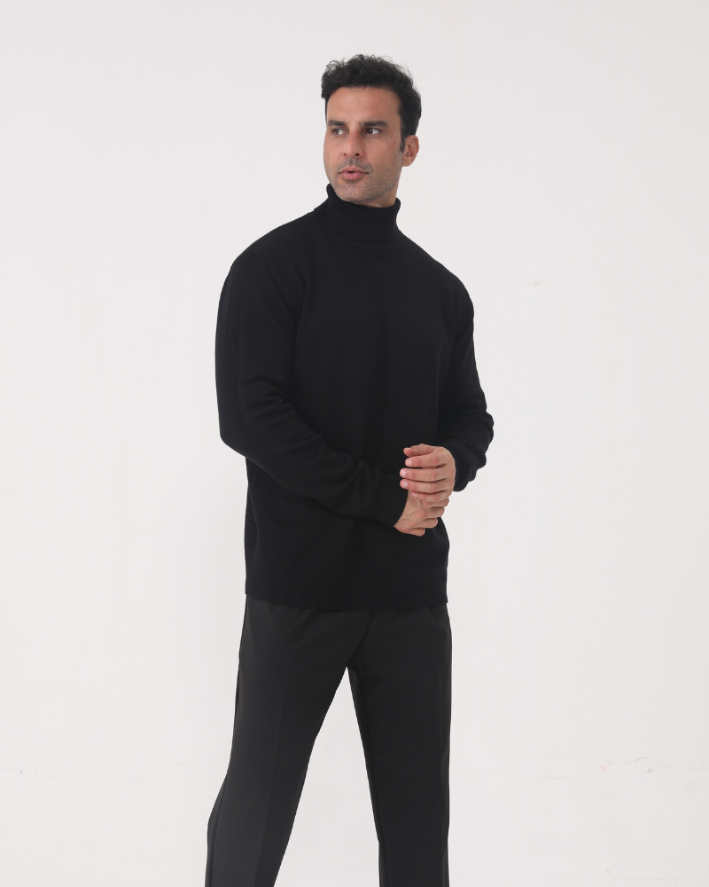Gstaad Merino Wool Roll Neck Sweater