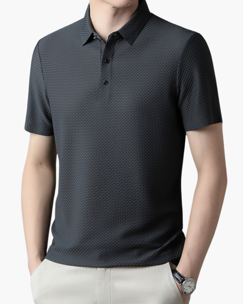 Prestige Silk Polo (Wrinkle-Resistant)