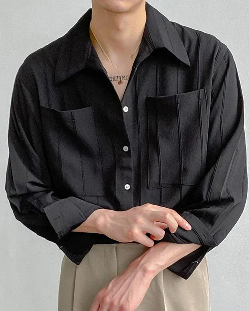 St. Tropez Textured Knit Shirt