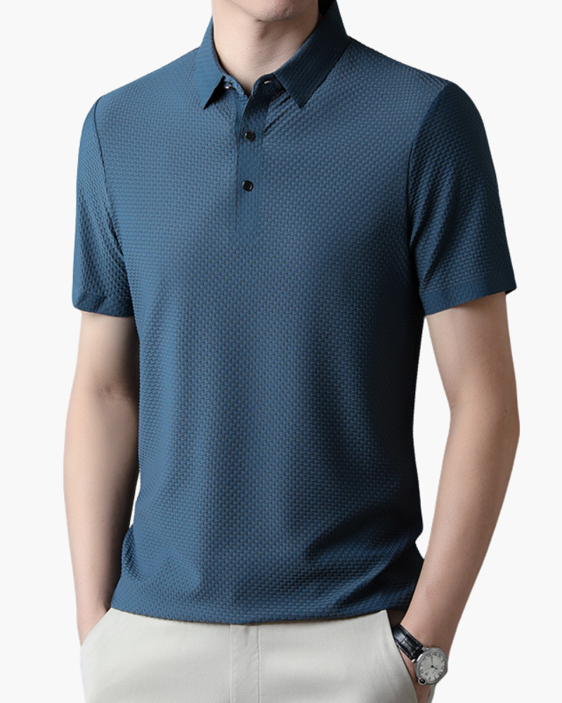 Prestige Silk Polo (Wrinkle-Resistant)
