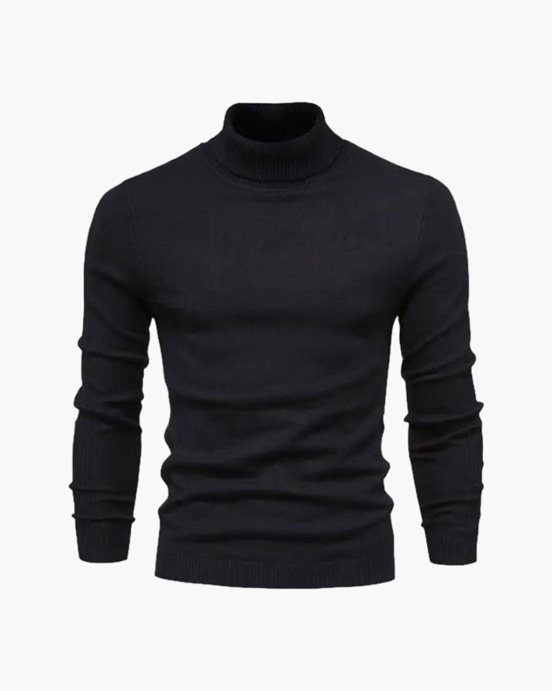 Gstaad Merino Wool Roll Neck Sweater