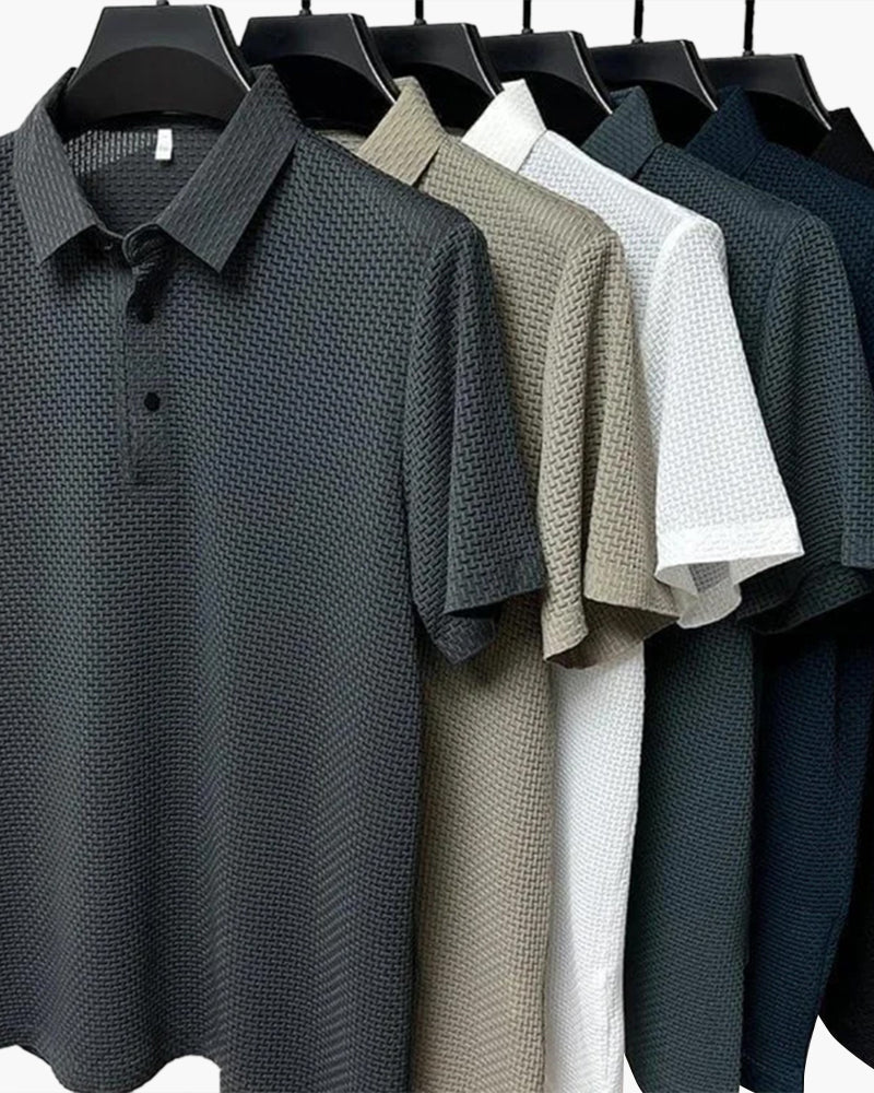 Prestige Silk Polo (Wrinkle-Resistant)