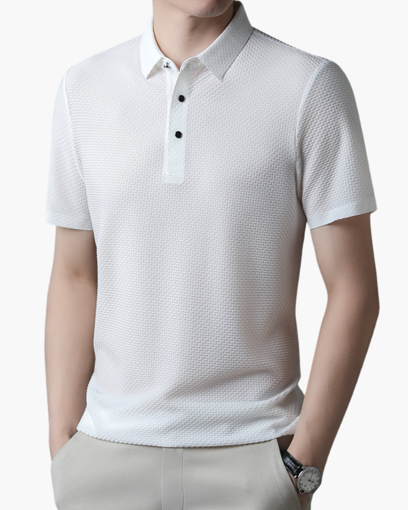 Prestige Silk Polo (Wrinkle-Resistant)