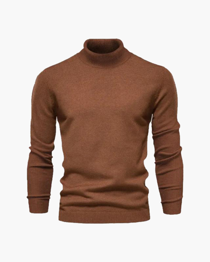 Gstaad Merino Wool Roll Neck Sweater