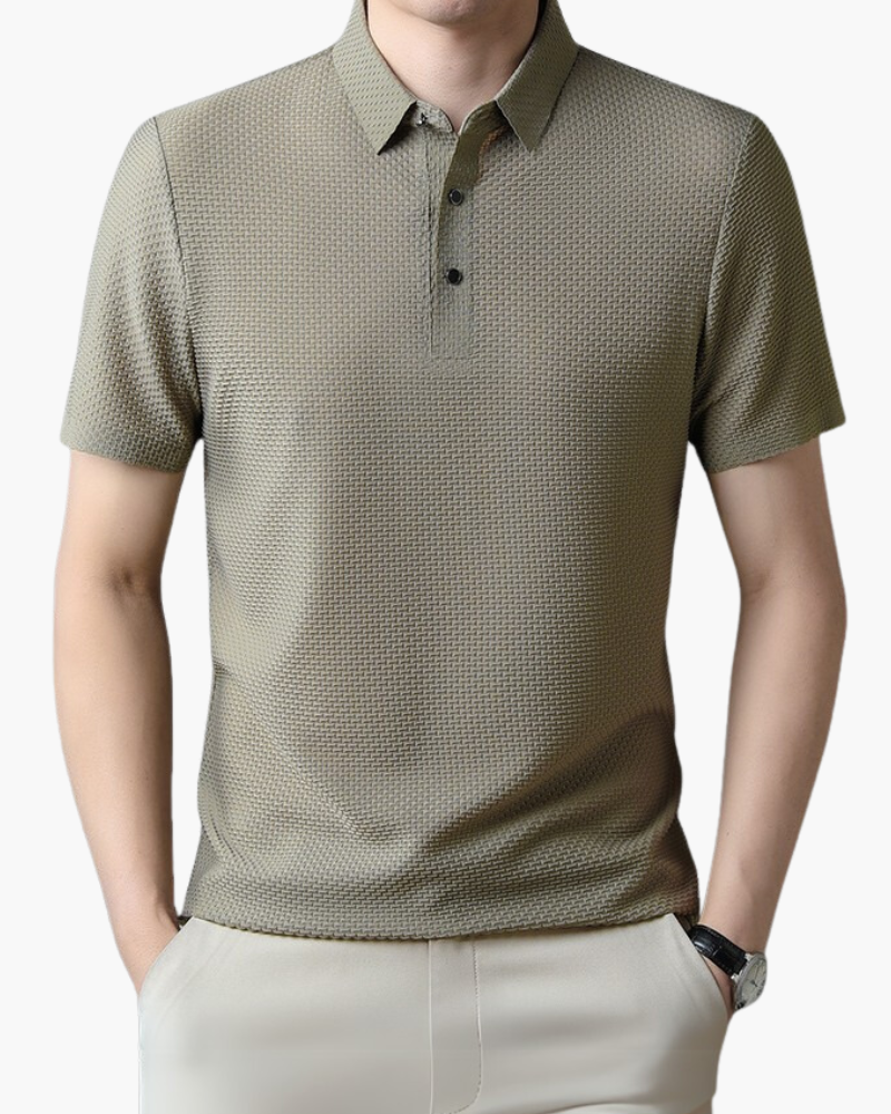 Prestige Silk Polo (Wrinkle-Resistant)