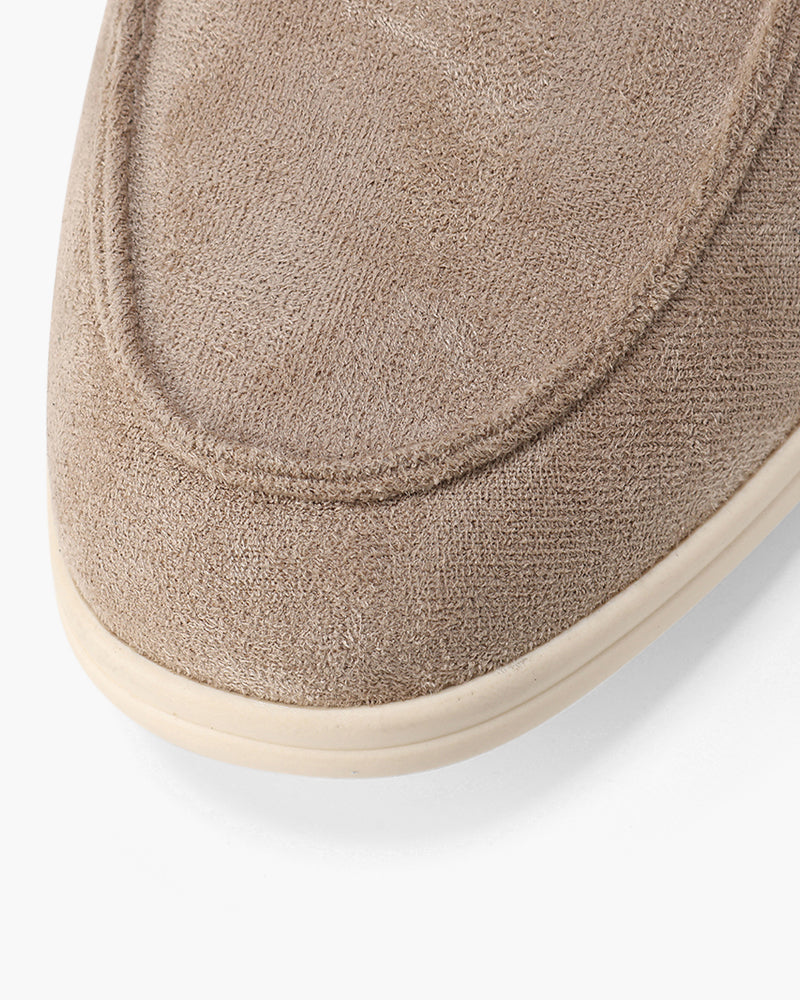 Suede Loafers with a Heritage Touch
