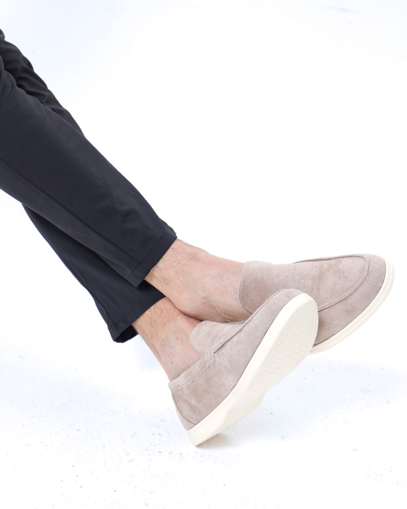 Suede Loafers with a Heritage Touch