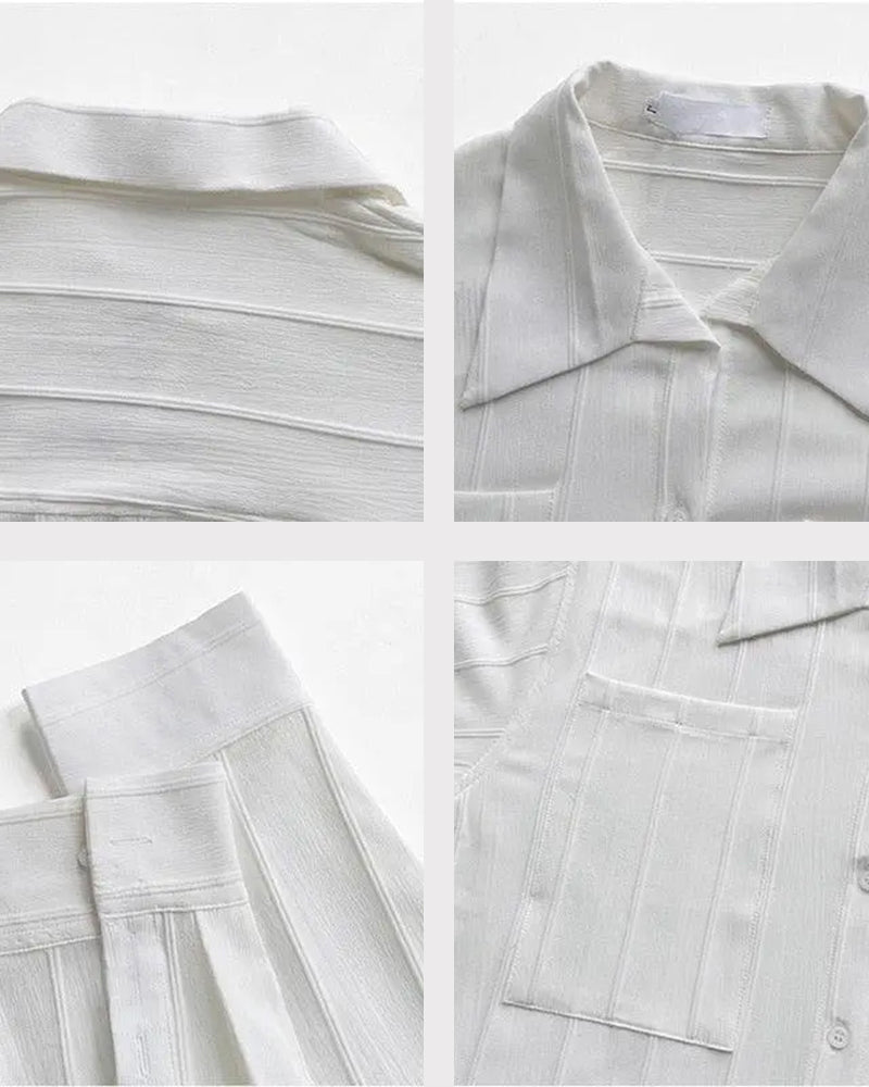 St. Tropez Textured Knit Shirt