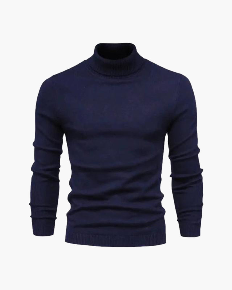 Gstaad Merino Wool Roll Neck Sweater