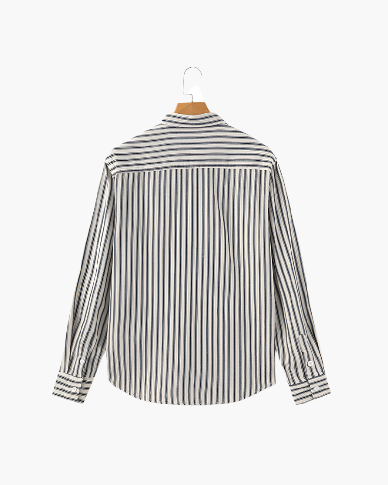 Gentleman's Striped Dress Shirt