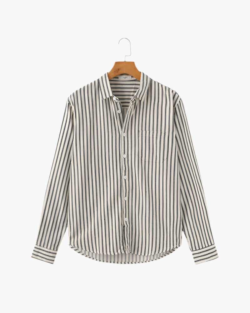Gentleman's Striped Dress Shirt