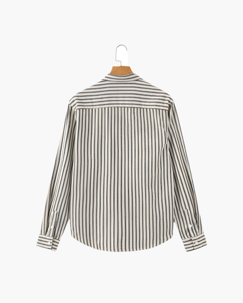 Gentleman's Striped Dress Shirt