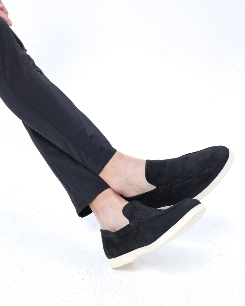 Suede Loafers with a Heritage Touch