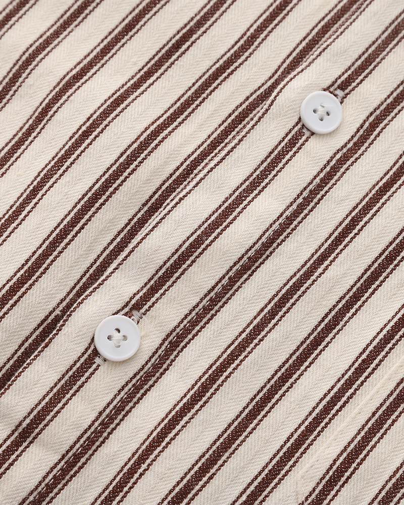 Gentleman's Striped Dress Shirt