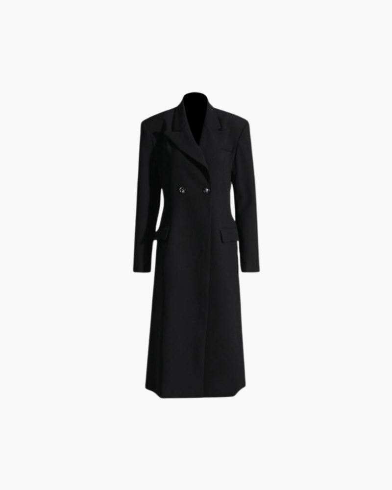 The Classic Black Coat