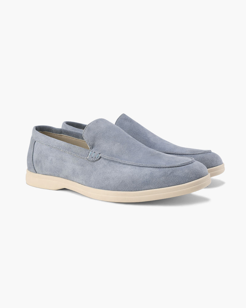 Suede Loafers with a Heritage Touch