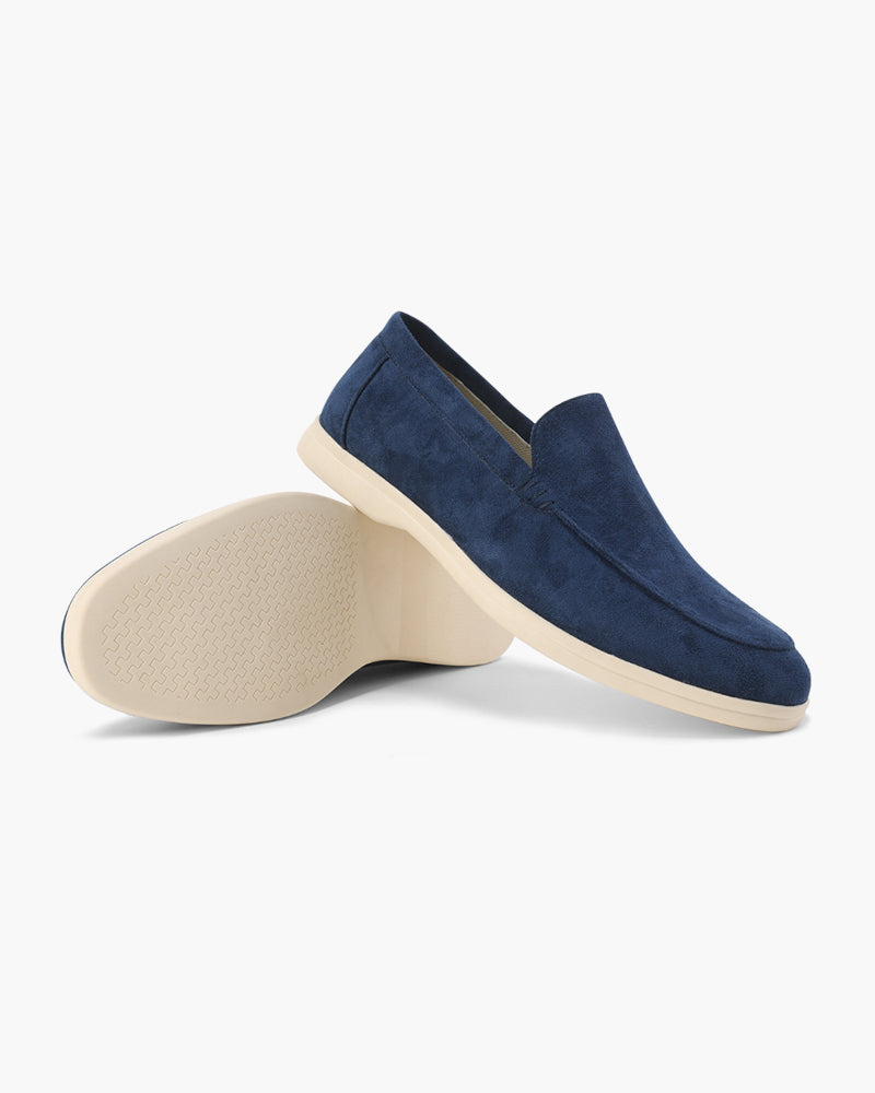 Suede Loafers with a Heritage Touch