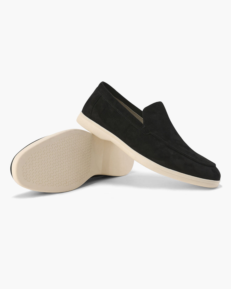 Suede Loafers with a Heritage Touch