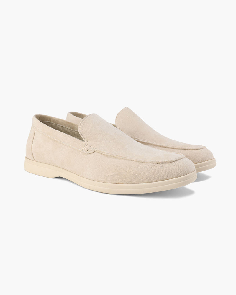 Suede Loafers with a Heritage Touch
