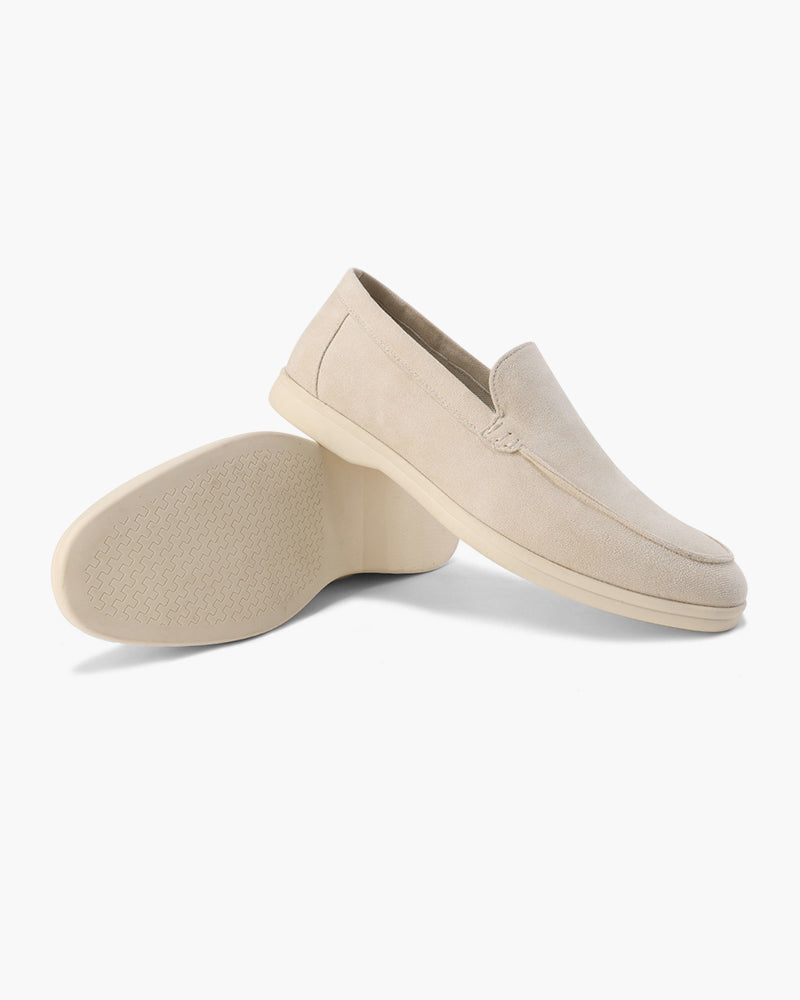 Suede Loafers with a Heritage Touch