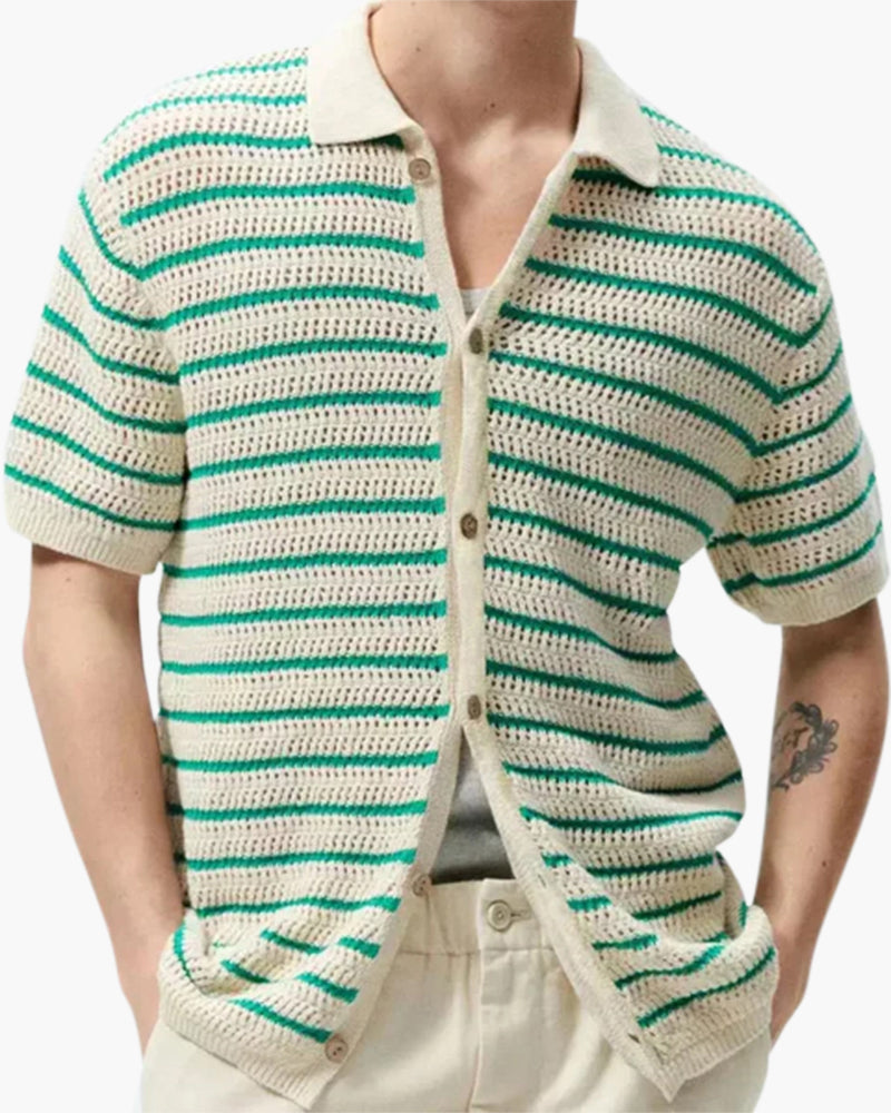Marbella - Woven Button-Up Shirt