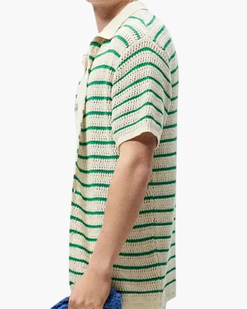 Marbella - Woven Button-Up Shirt