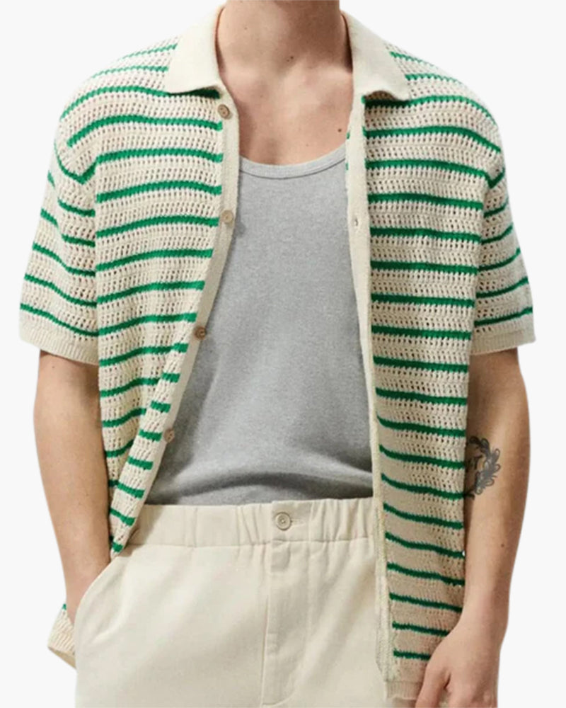 Marbella - Woven Button-Up Shirt