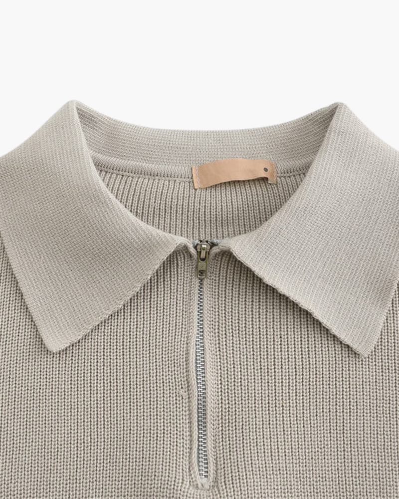 Cesare Quarter Zip Pullover