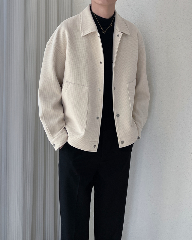 Timeless Waffle Textured Overshirt